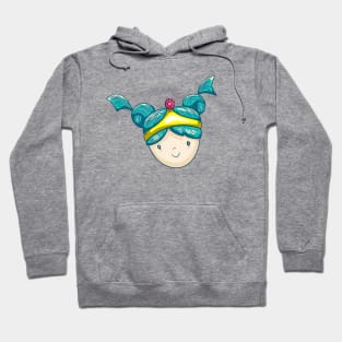 pigtails princess Hoodie